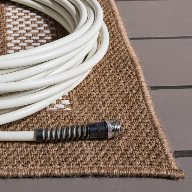 Safavieh Sisal Performance 5'-3" x 7'-6" Rug in Natural / Ivory