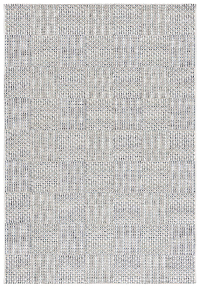 Safavieh Sisal All-Weather 4'-0" x 6'-0" Rug in Aqua / Beige Ivory