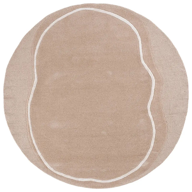 Safavieh Fifth Avenue 6'-0" x 6'-0" Rug in Beige / Ivory