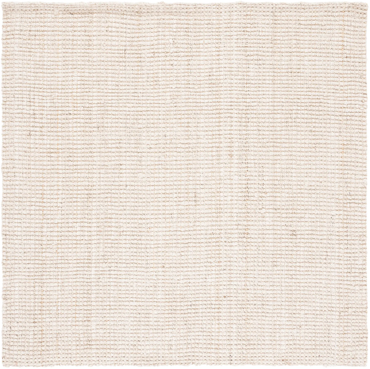 Safavieh Natural Fiber 7'-0" x 7'-0" Rug in Bleach / Ivory