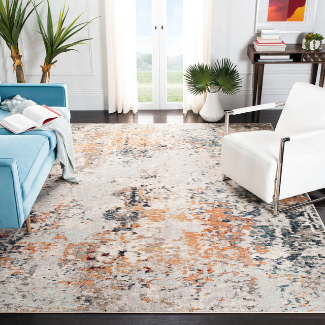 Safavieh Madison 10'-0" x 14'-0" Rug in Grey / Beige