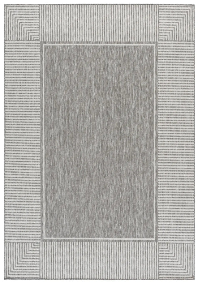 Safavieh Beach House 5'-3" x 7'-6" Rug in Grey / White