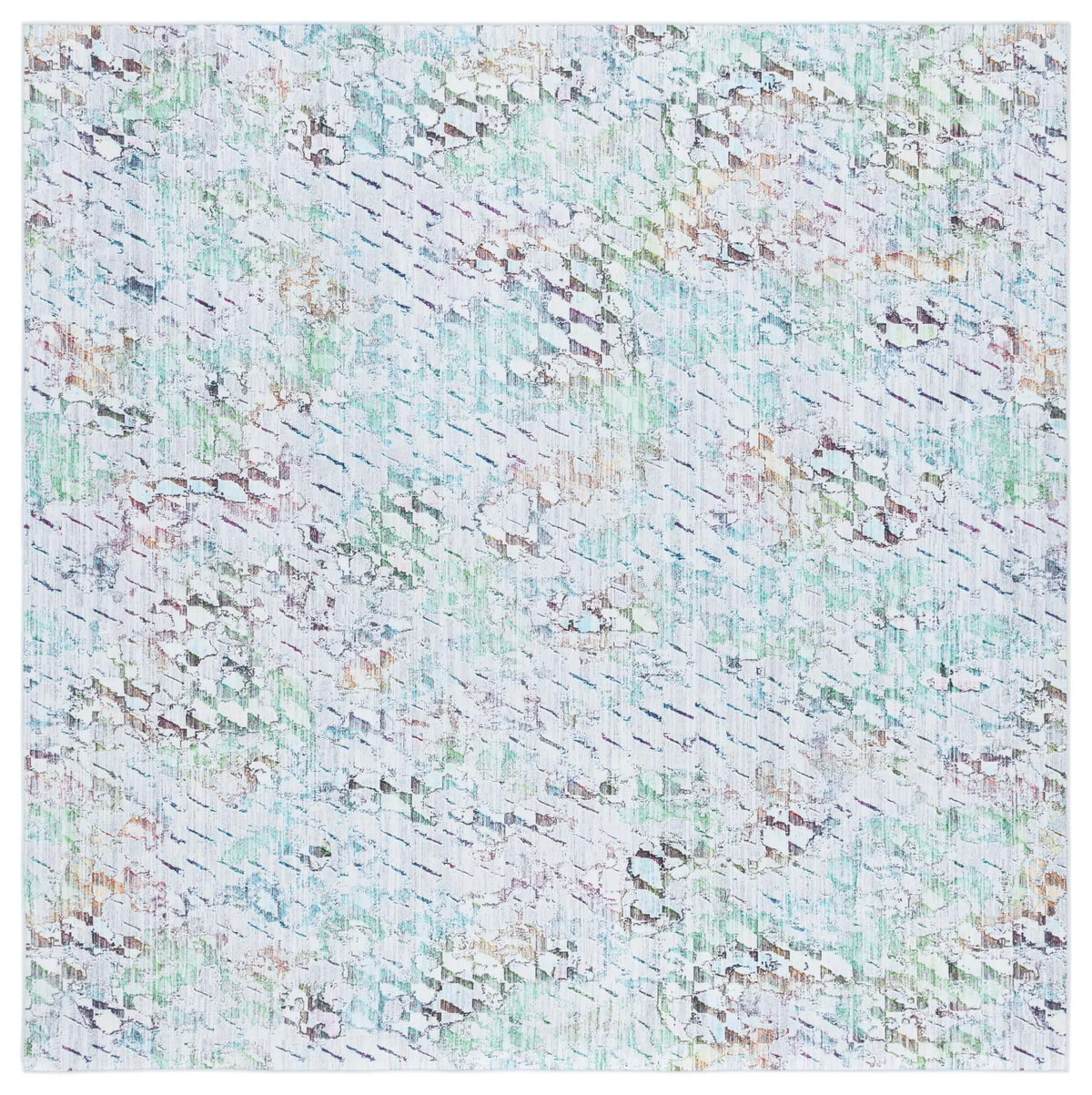 Safavieh Tacoma 6'-0" x 6'-0" Rug in Grey / Green