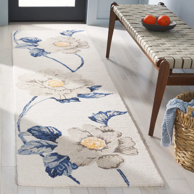 Safavieh Jardin 6'-0" x 9'-0" Rug in Ivory / Grey