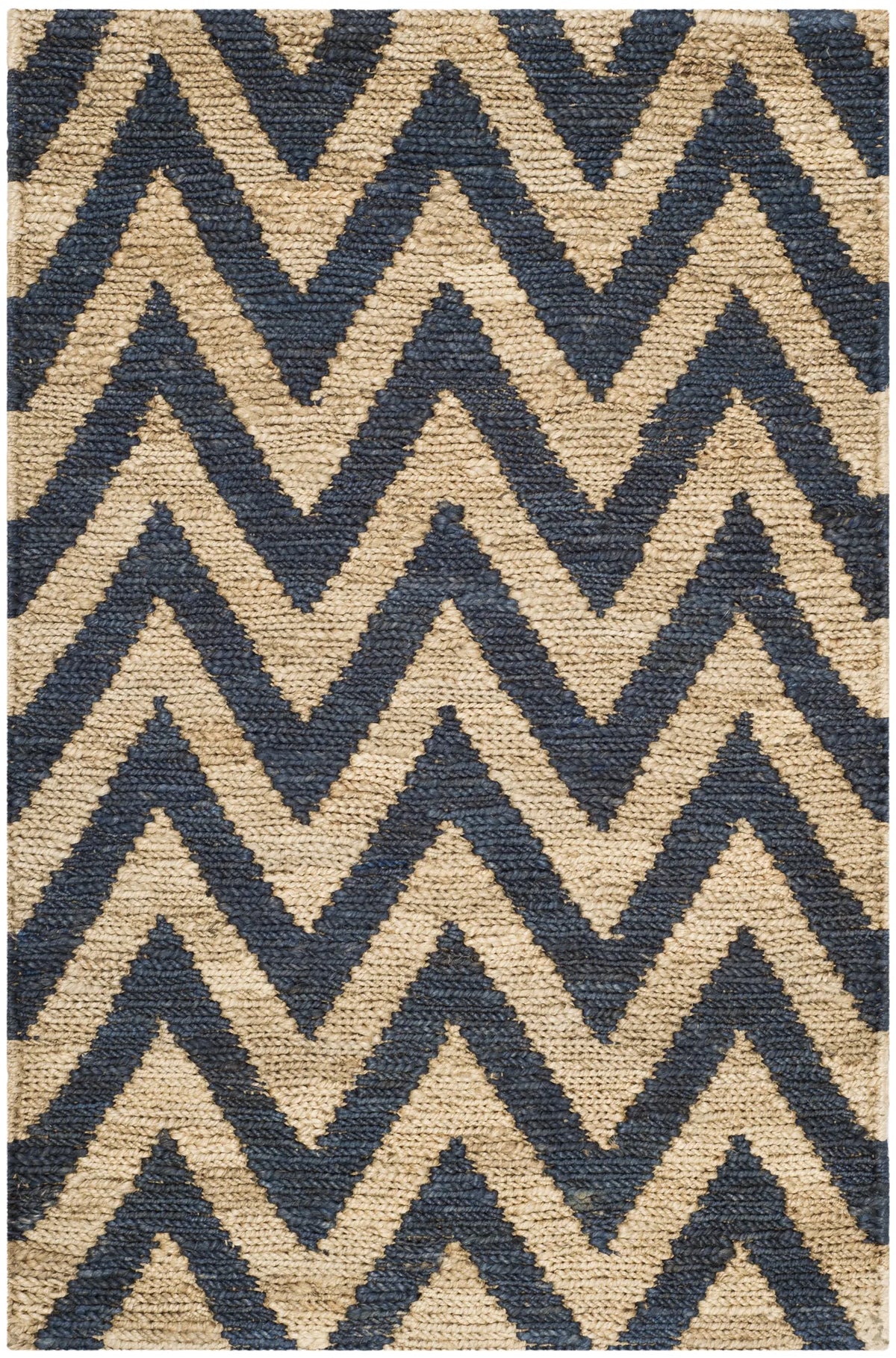 Safavieh Organic 2'-6" x 4'-0" Rug in Blue / Natural