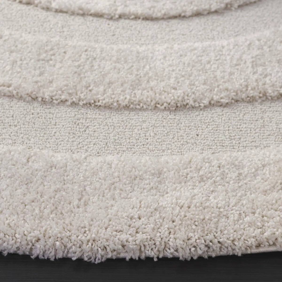 Safavieh Florida Shag 10'-0" x 10'-0" Rug in Creme / Creme