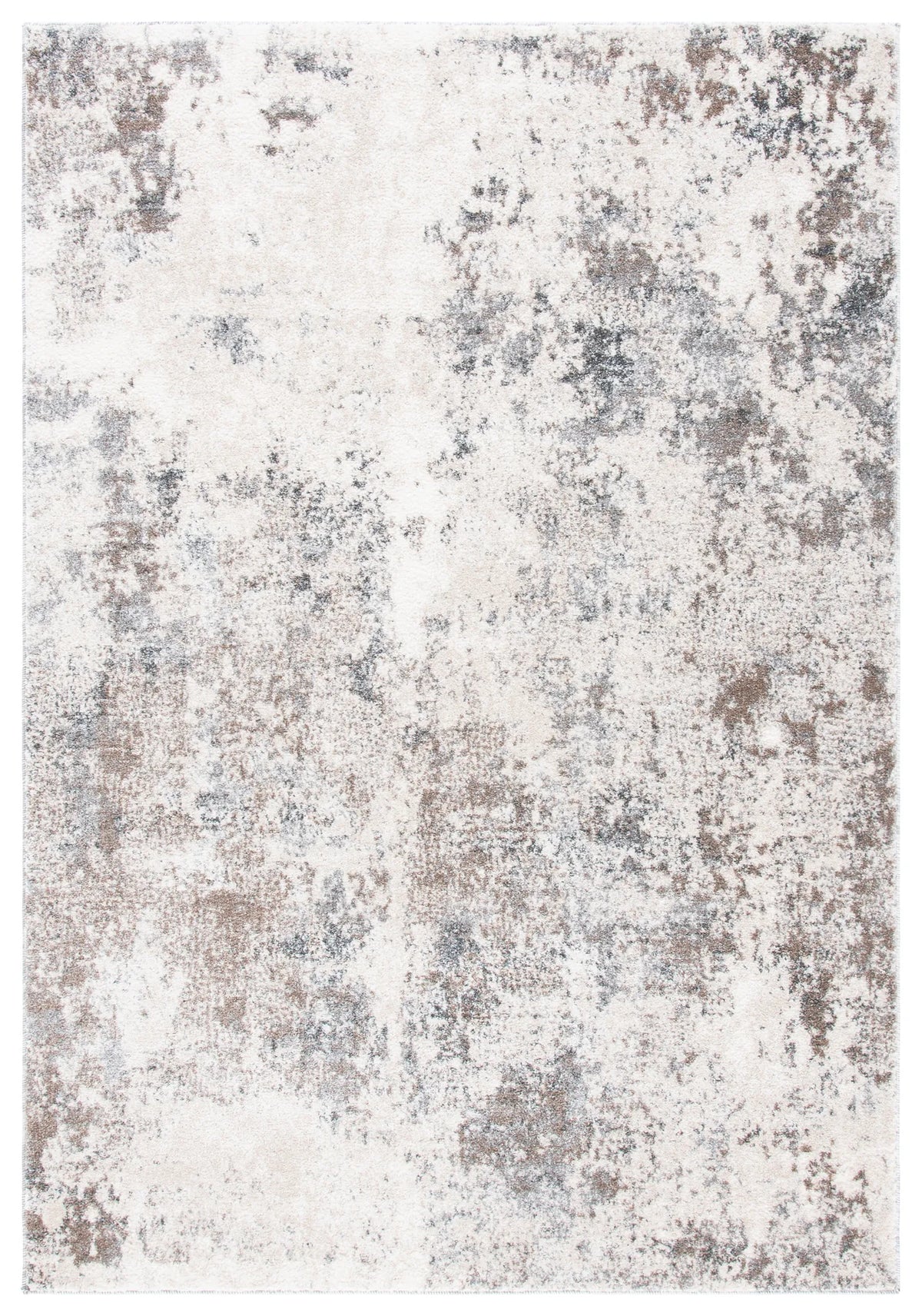 Safavieh Aston 4'-0" x 6'-0" Rug in Ivory / Grey