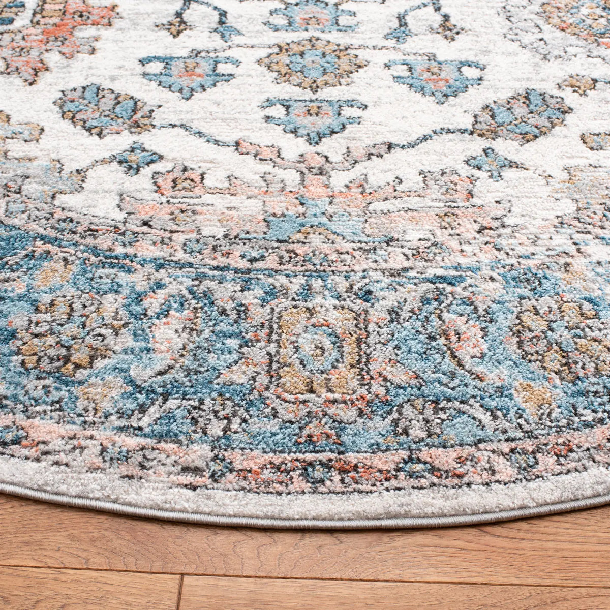 Safavieh Shivan 6'-7" x 6'-7" Rug in Grey / Blue