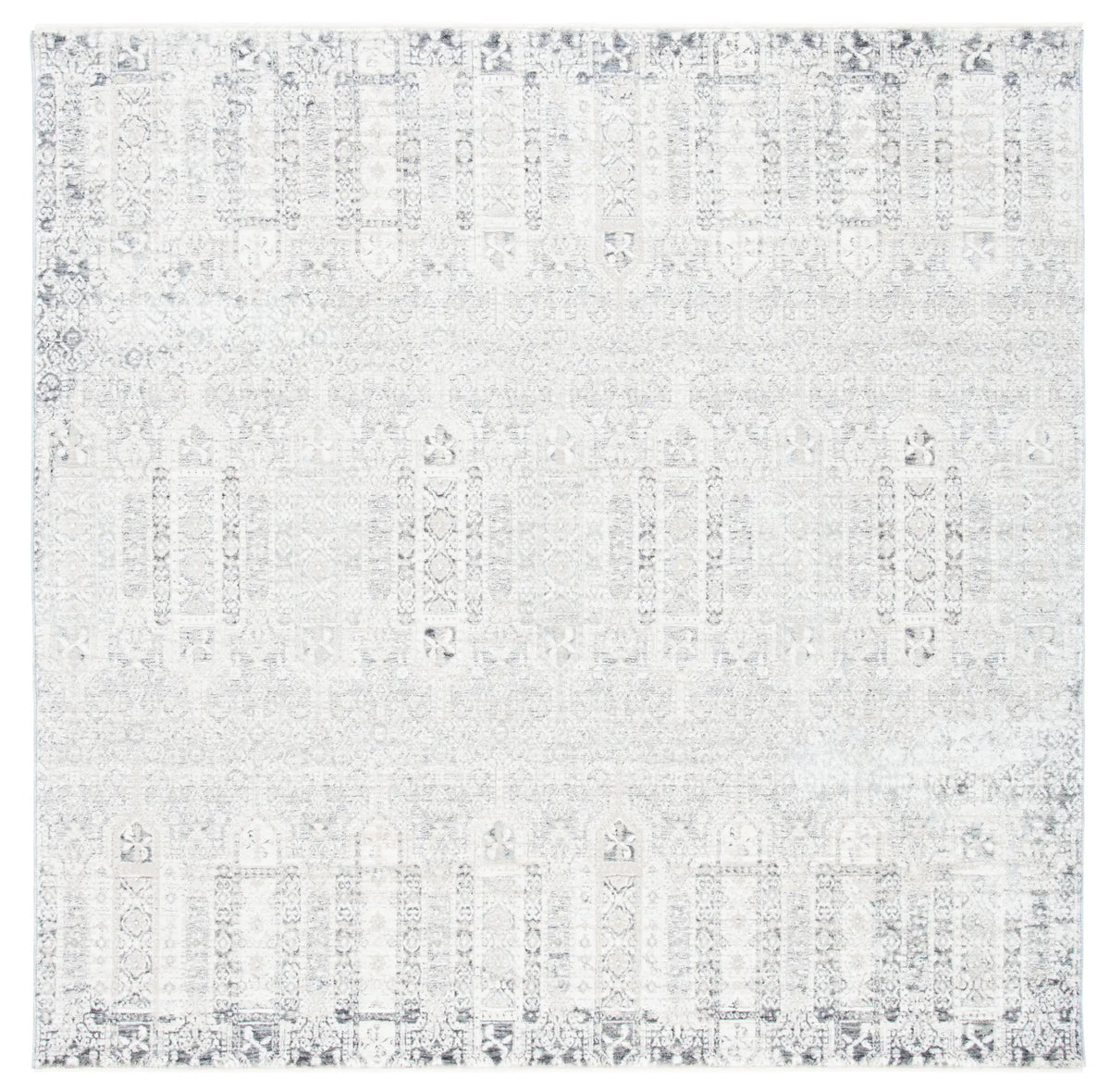 Safavieh Martha Stewart Sabrina 6'-7" x 6'-7" Rug in Grey / Grey
