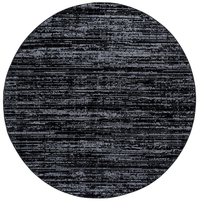Safavieh Mila 6'-7" x 6'-7" Rug in Black / Ivory