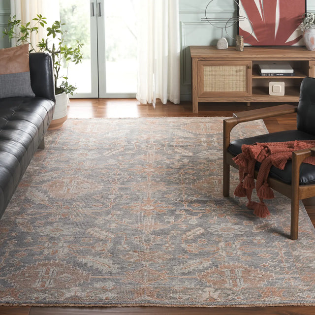 Safavieh Izmir 6'-0" x 9'-0" Rug in Light Blue / Grey