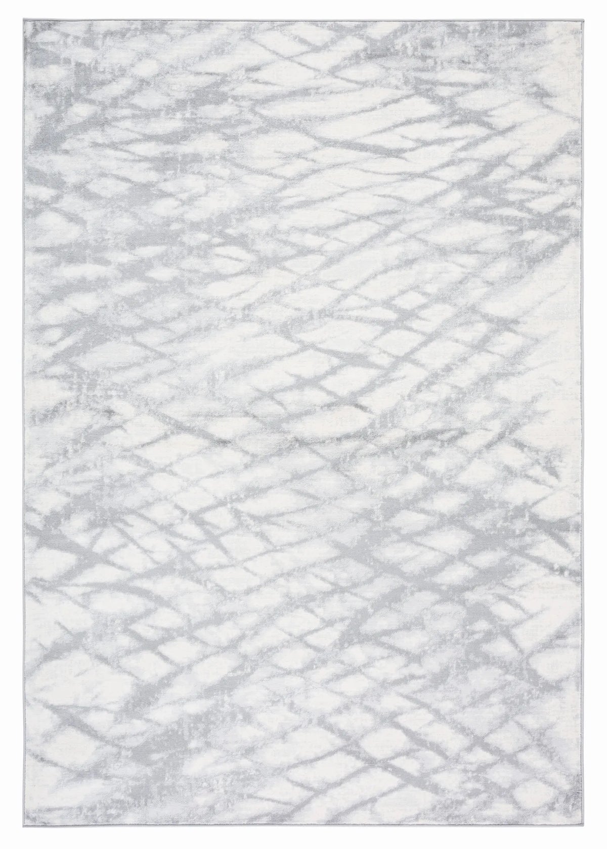 Safavieh Jasper 100 4'-0" x 6'-0" Rug in Grey / Ivory
