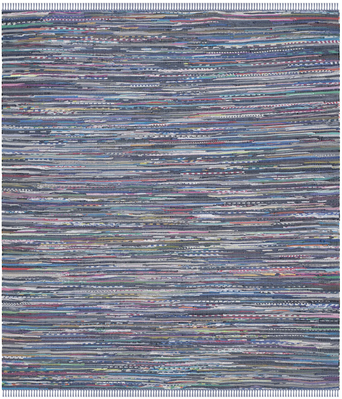 Safavieh Rag Rug 10'-0" x 14'-0" Rug in Purple / Multi
