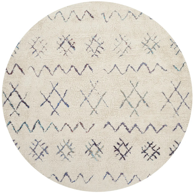 Safavieh Casablanca 6'-0" x 6'-0" Rug in Ivory / Multi