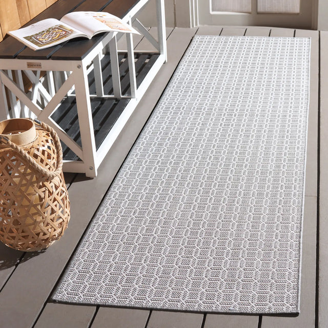 Safavieh Terrace 800 2'-3" x 8'-0" Rug in Ivory / Grey