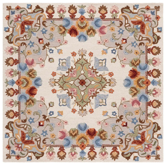 Safavieh Chelsea 6'-0" x 6'-0" Rug in Ivory / Grey