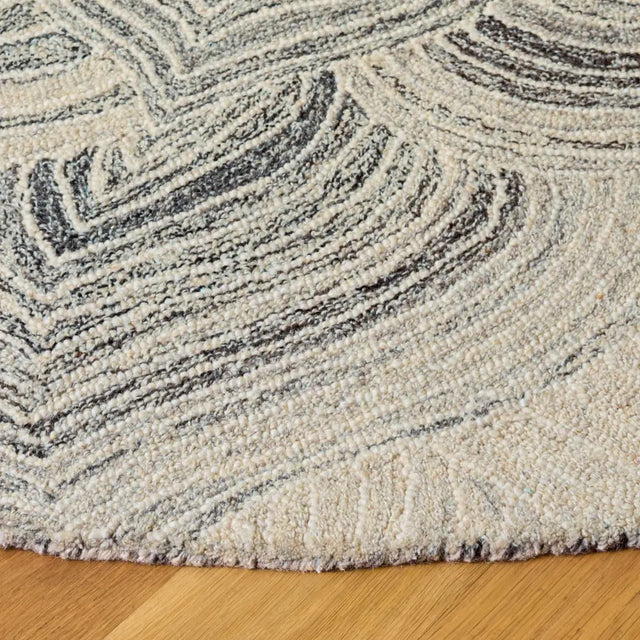 Safavieh Jardin 6'-0" x 6'-0" Rug in Ivory / Grey