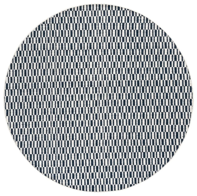 Safavieh Vermont 6'-0" x 6'-0" Rug in Navy / Ivory