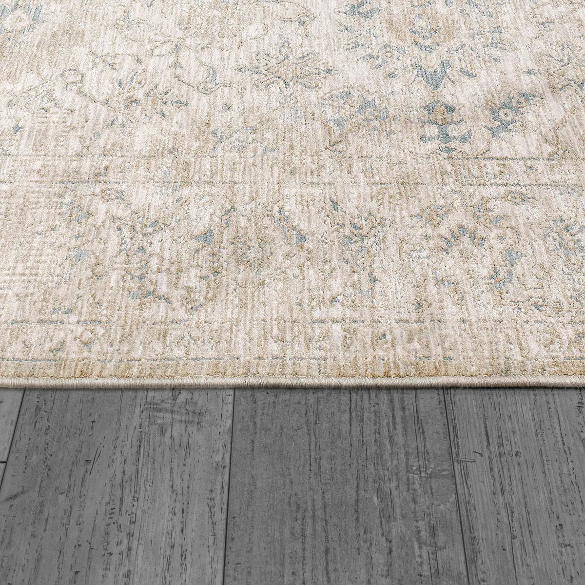 Dynamic Rugs Dharma 12041 Power Loomed Transitional Ivory/Beige Rug - Pile