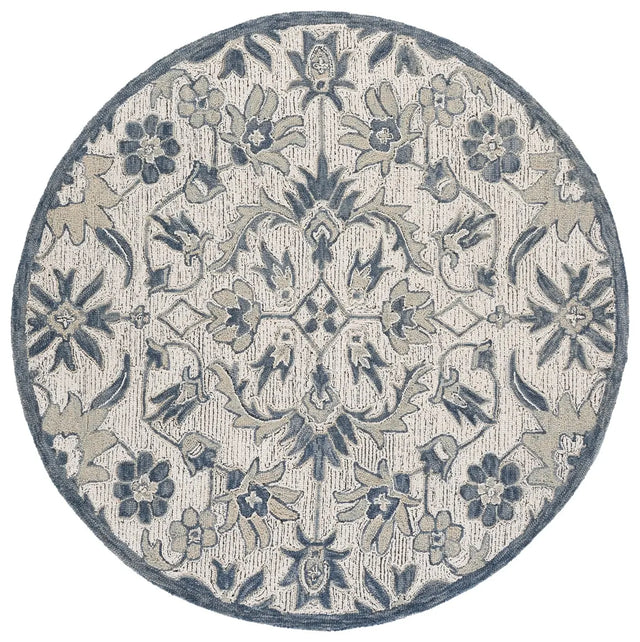 Safavieh Metro 6'-0" x 6'-0" Rug in Ivory / Grey