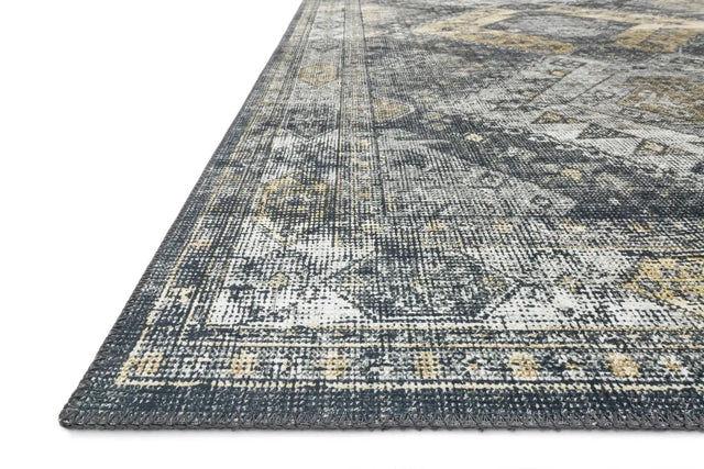 Loloi Skye Sky-09 Graphite/Silver Rugs - rug corner