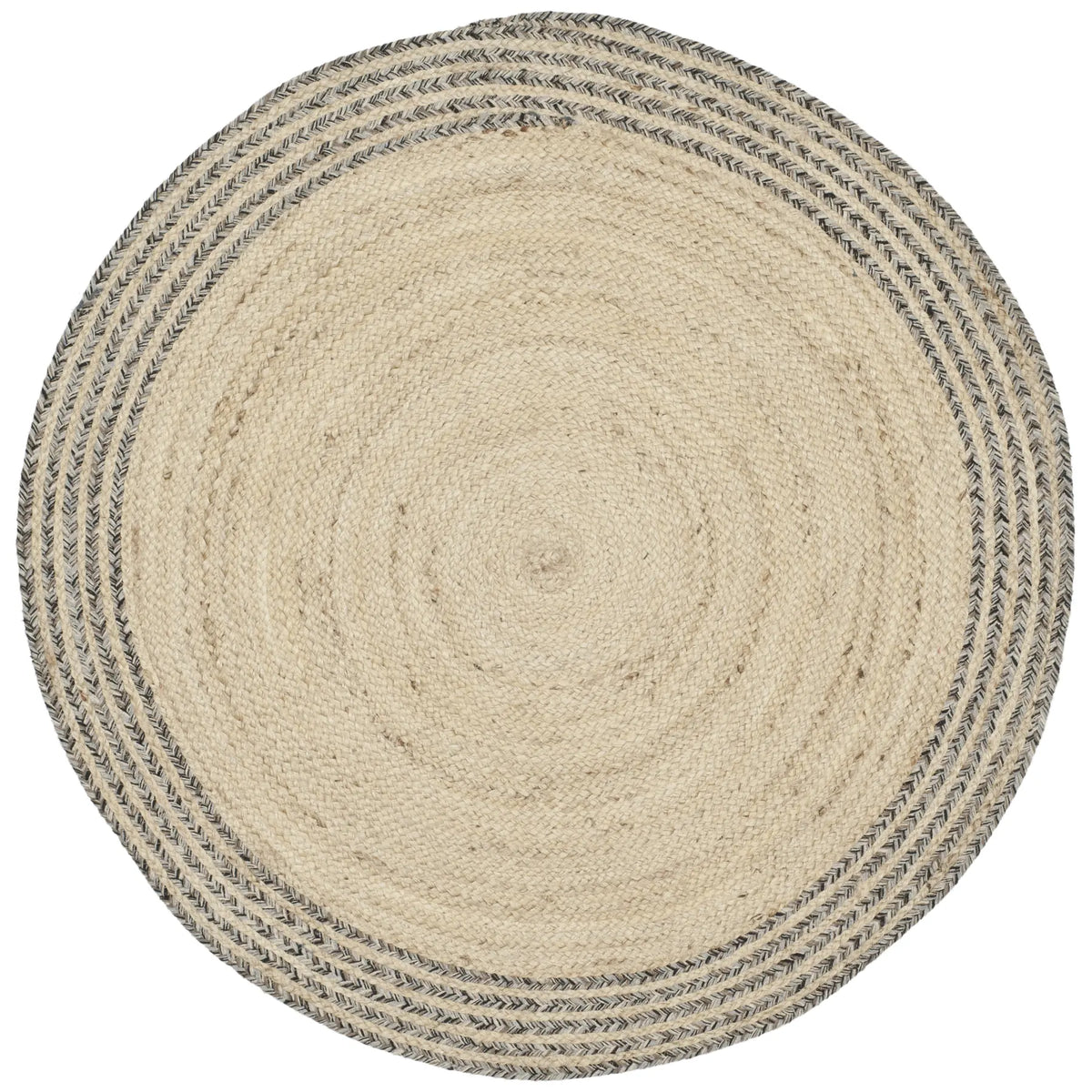 Safavieh Cape Cod 3'-0" x 3'-0" Rug in Ivory / Steel Grey