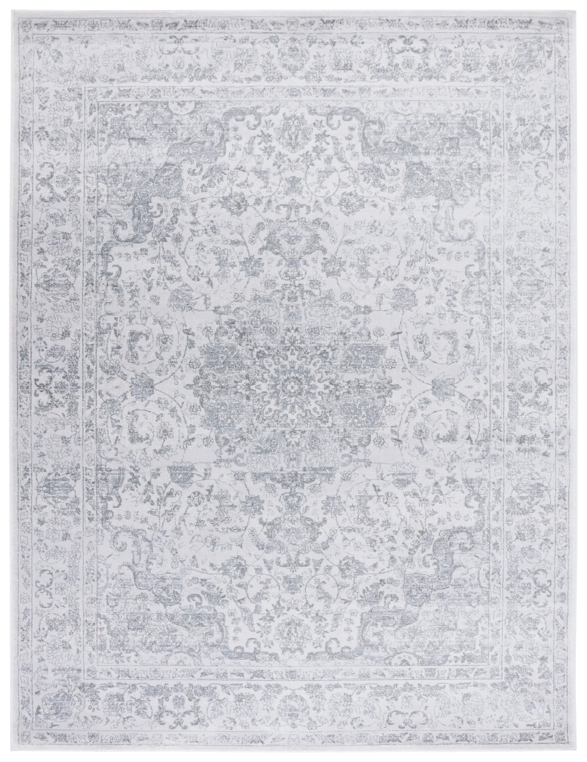 Safavieh Carnegie 10'-0" x 14'-0" Rug in Cream / Dark Grey