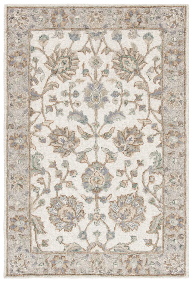 Safavieh Glamour 3'-0" x 5'-0" Rug in Ivory / Grey