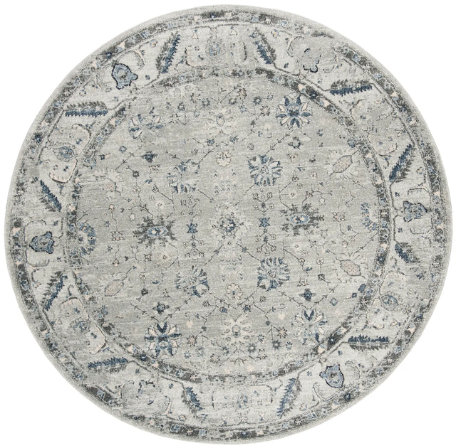 Safavieh Charleston 6'-7" x 6'-7" Rug in Grey / Dark Grey