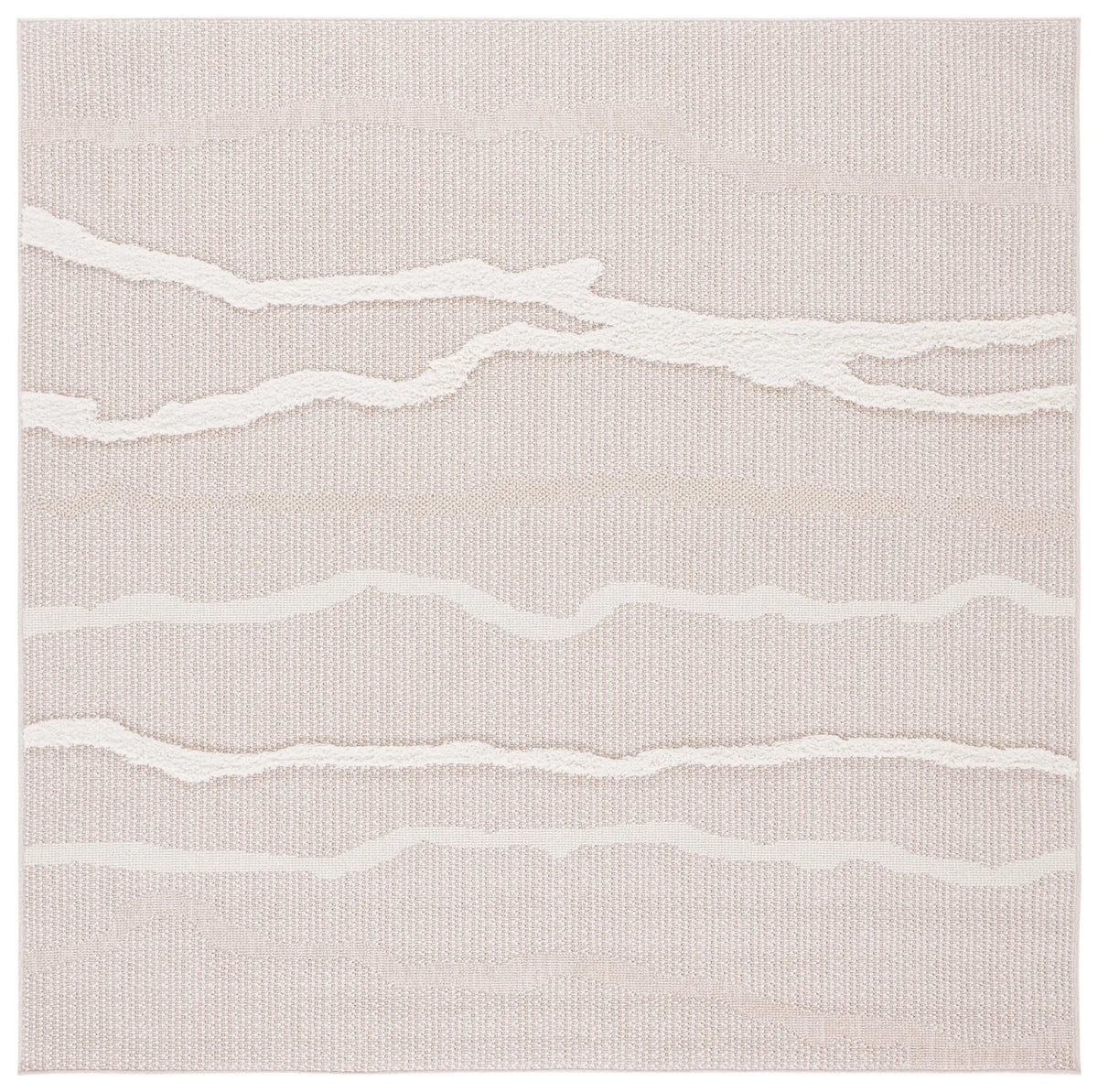 Safavieh Trends 6'-7" x 6'-7" Rug in Beige / Ivory