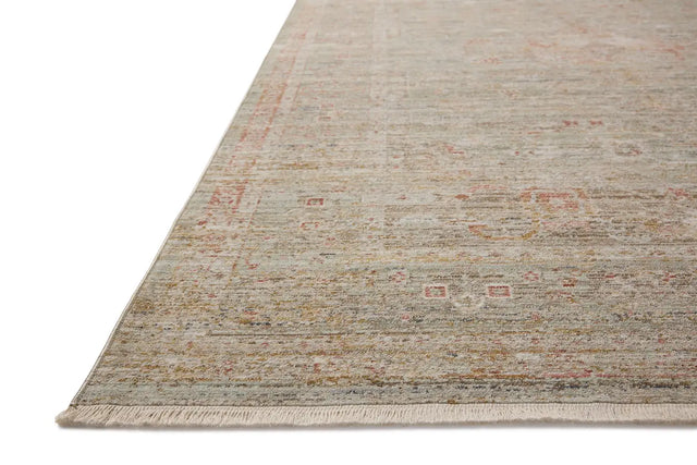 Chris Loves Julia x Loloi Ida IDA-05 Spa / Sunrise Rug - rug corner