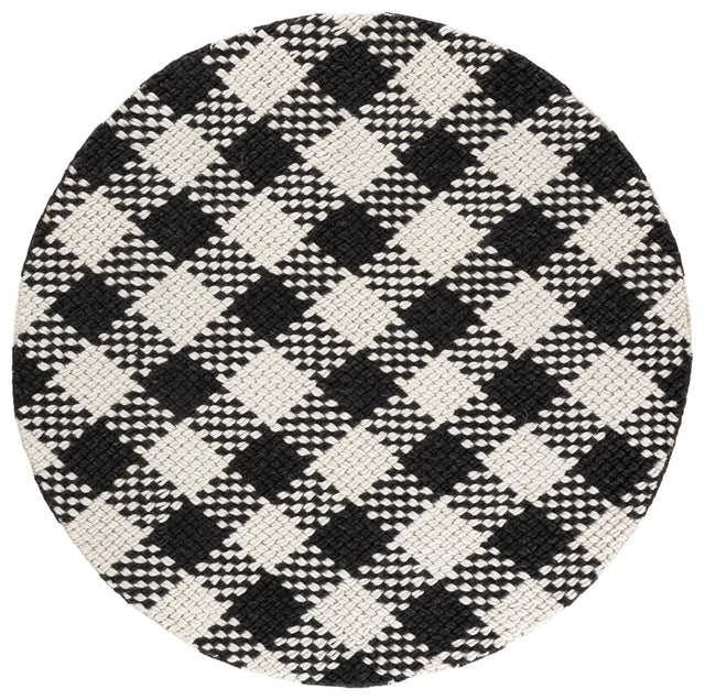 Safavieh Natural Fiber Couture 6'-0" x 6'-0" Rug in Ivory / Black