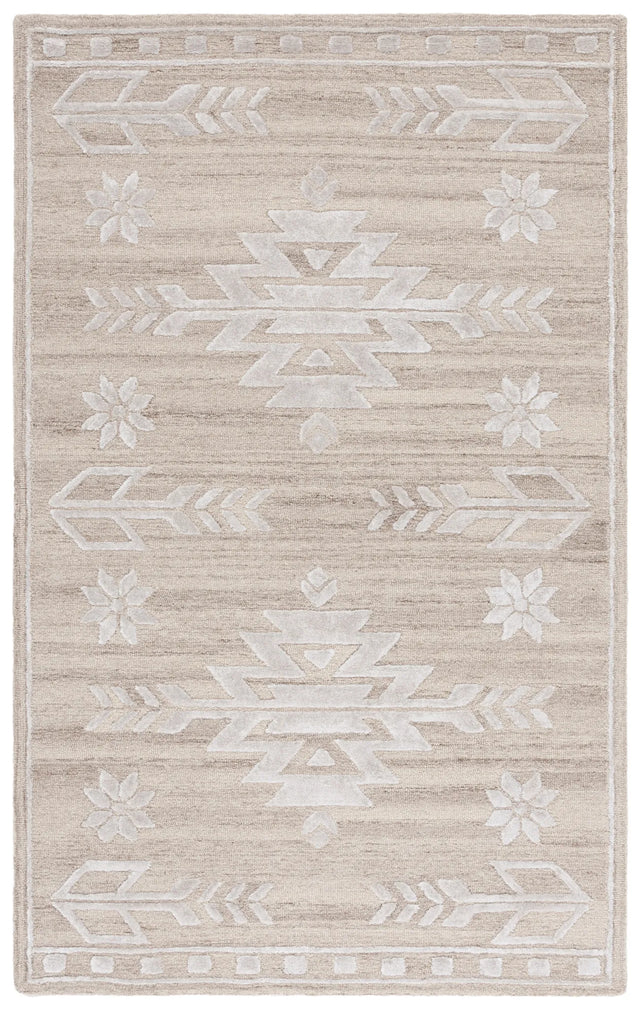 Safavieh Soho 4'-0" x 6'-0" Rug in Beige / Ivory