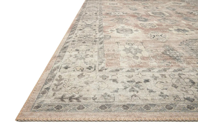 Loloi Hathaway Hth-03 Java/Multi Rugs - rug corner