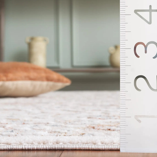 Safavieh Scarlett 400 4'-0" x 6'-0" Rug in Ivory / Beige Rust