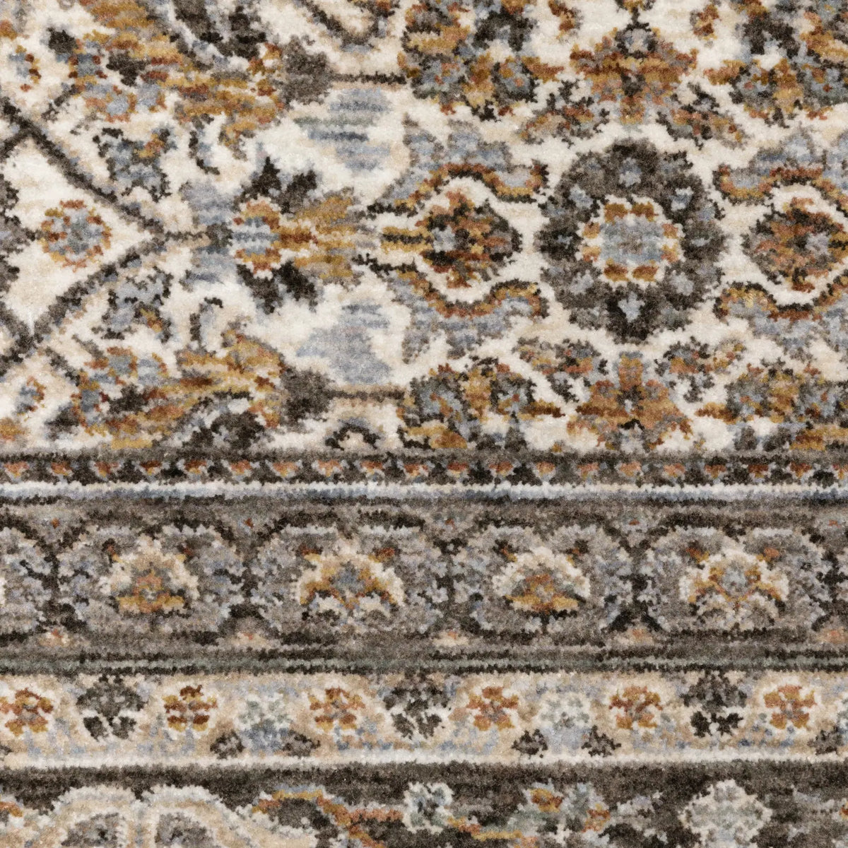 Oriental Weavers Maharaja 2061N Ivory/ Charcoal Rug - room scene 2