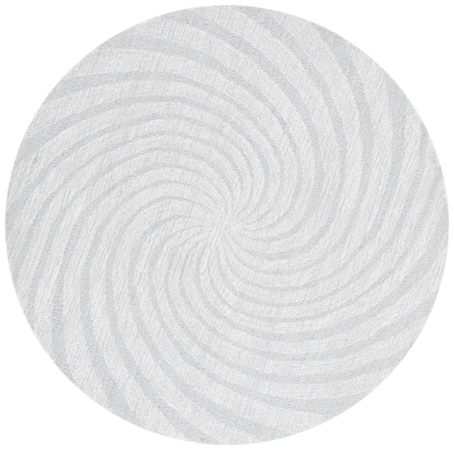 Safavieh Novelty 3'-0" x 3'-0" Rug in Grey / Ivory