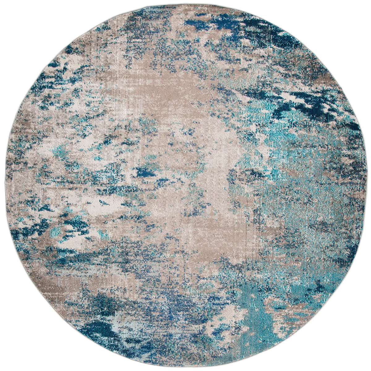 Safavieh Madison 10'-0" x 10'-0" Rug in Blue / Beige