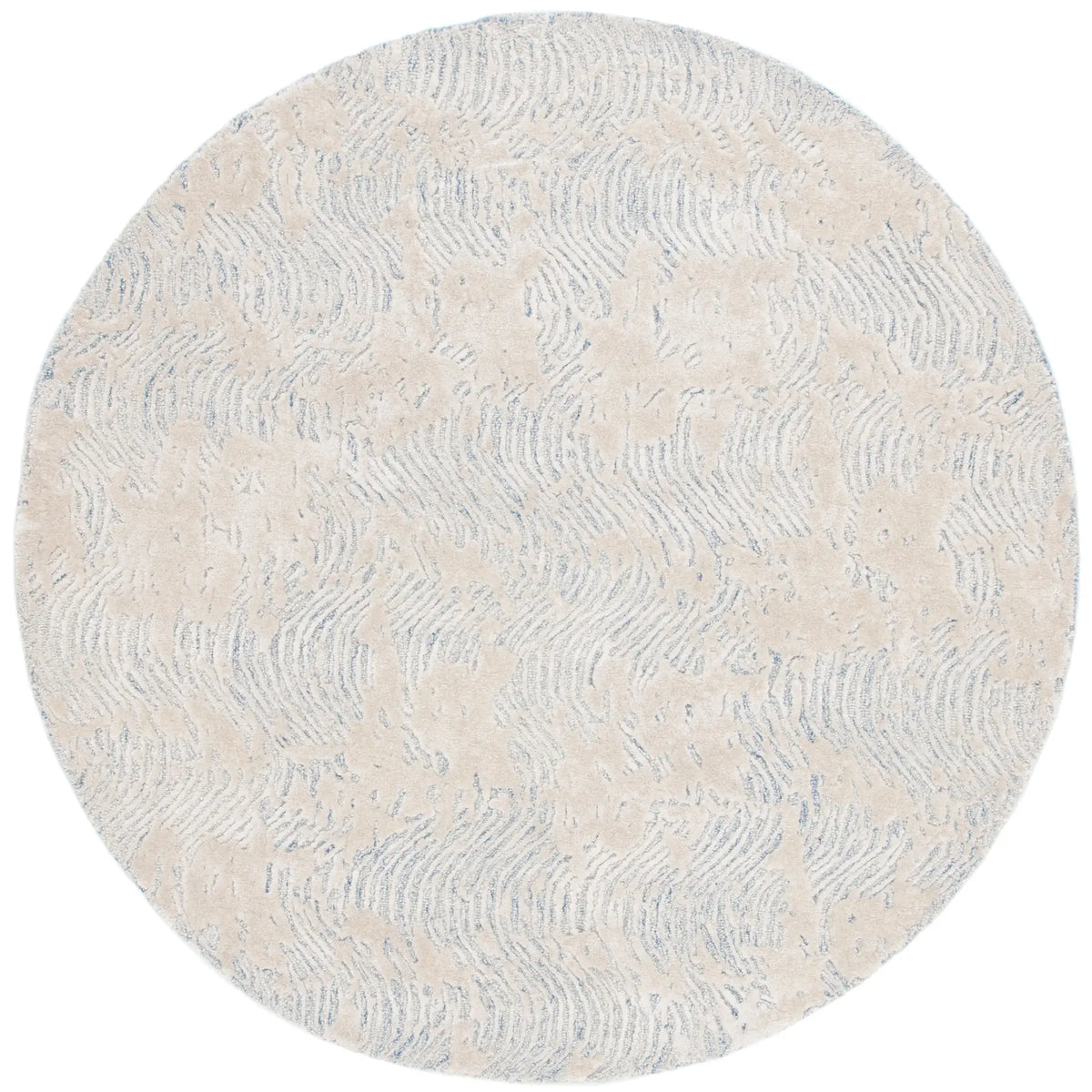 Safavieh Glamour 6'-0" x 6'-0" Rug in Blue / Ivory