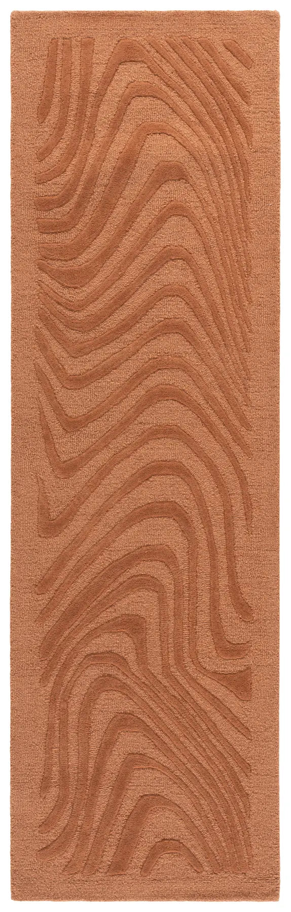Safavieh Ebony 2'-3" x 8'-0" Rug in Rust