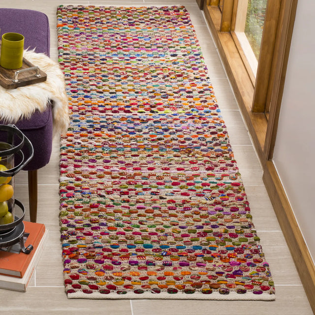 Safavieh Cape Cod 2'-3" x 8'-0" Rug in Natural / Multi