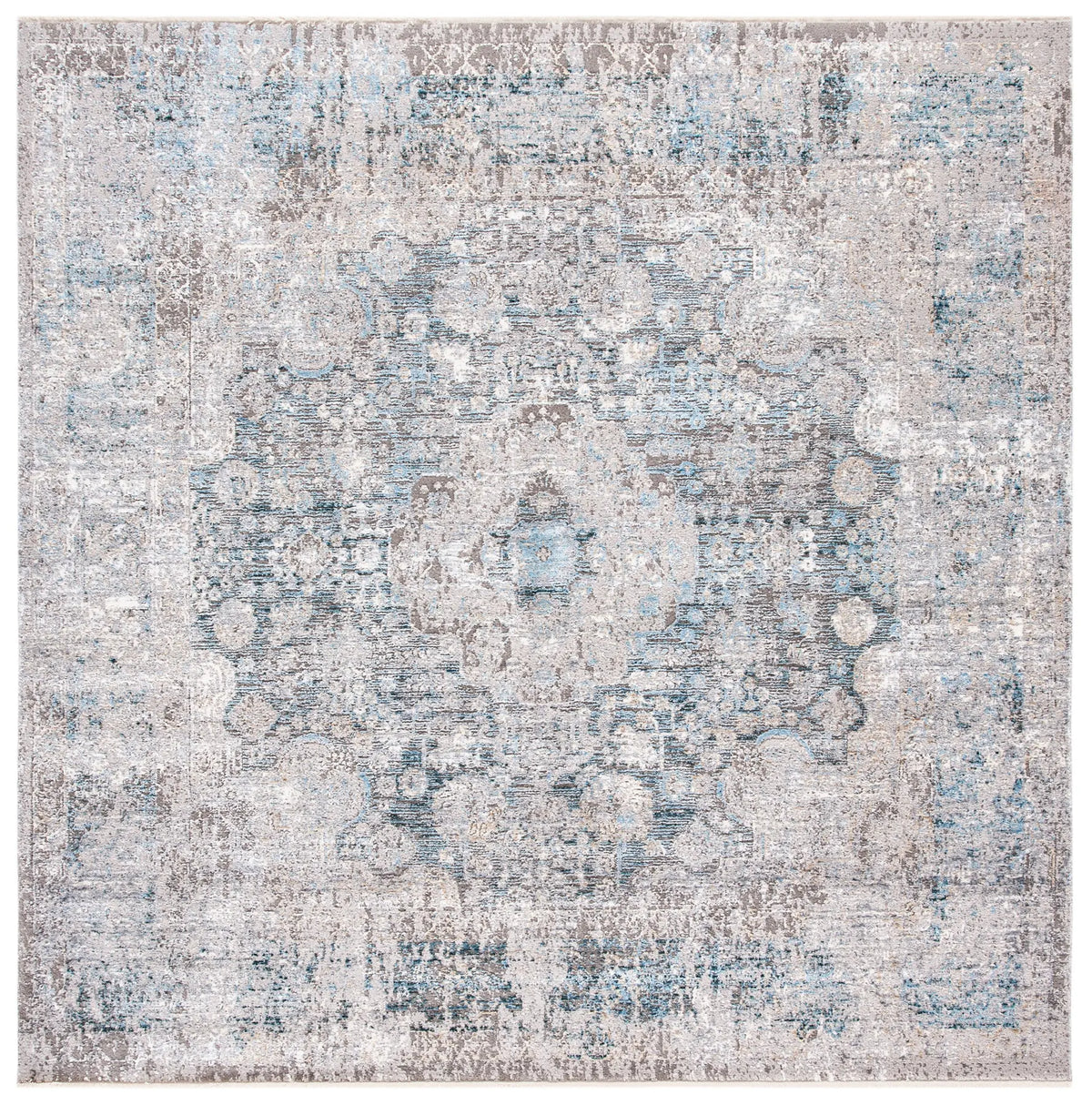 Safavieh Dream 6'-7" x 6'-7" Rug in Grey / Blue