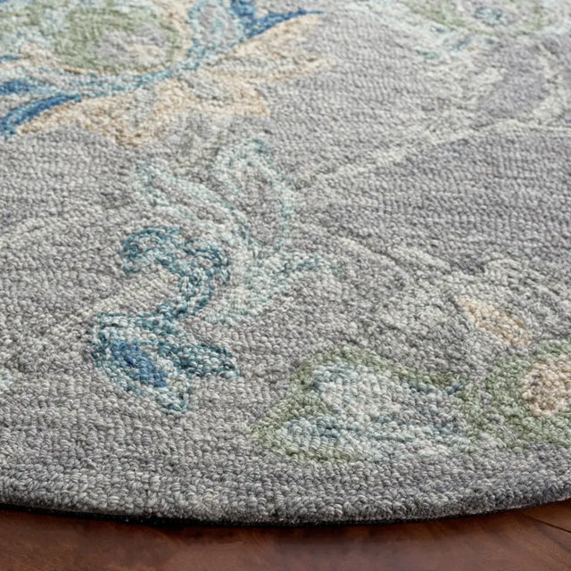 Safavieh Jardin 6'-0" x 6'-0" Rug in Grey / Blue