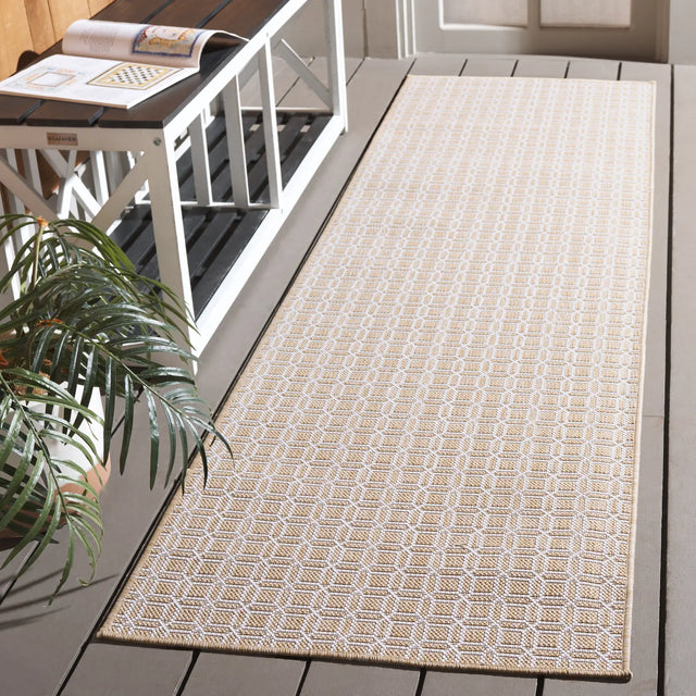 Safavieh Terrace 800 2'-3" x 8'-0" Rug in Beige / Ivory