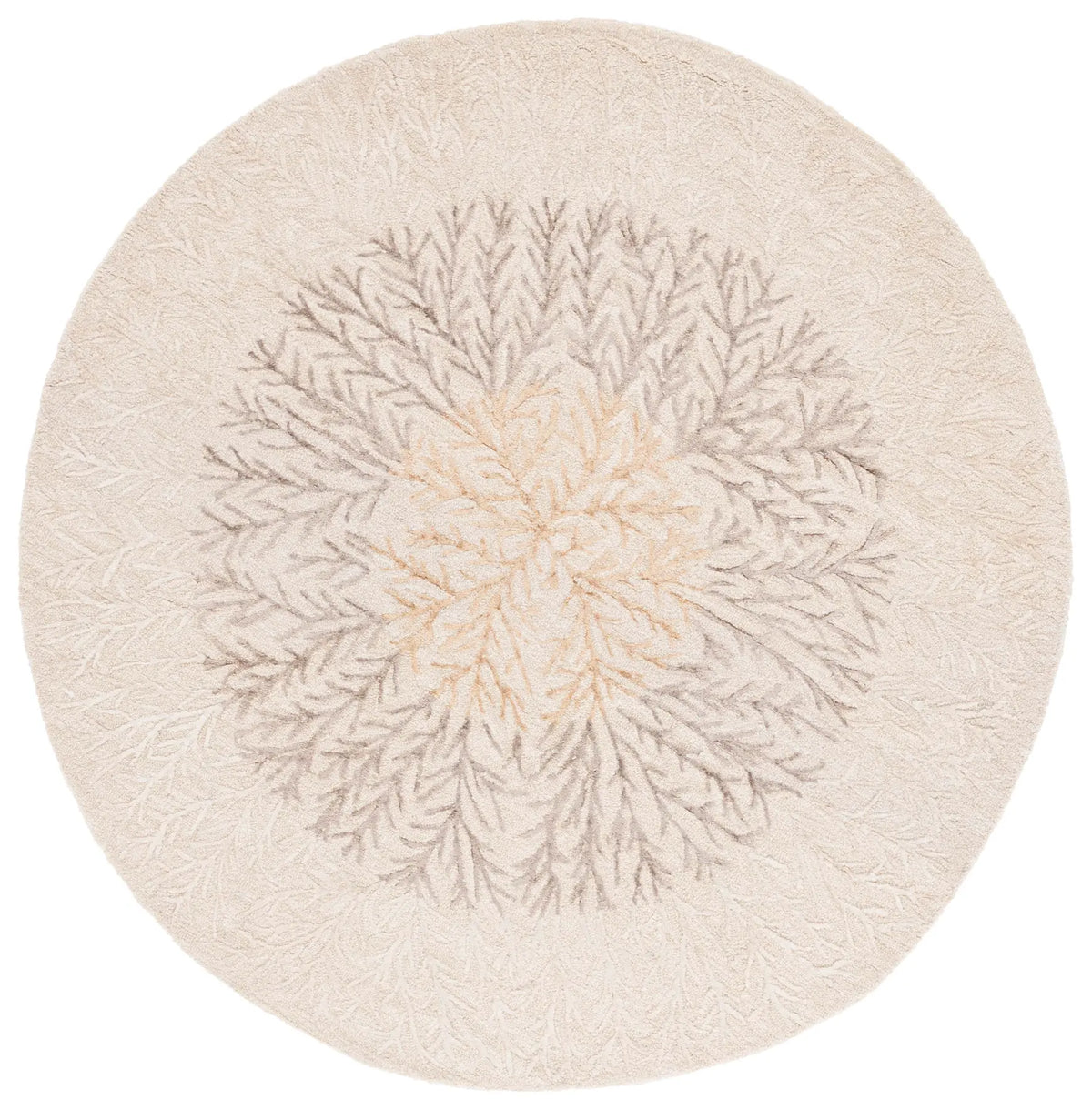 Safavieh Soho 6'-0" x 6'-0" Rug in Beige / Brown