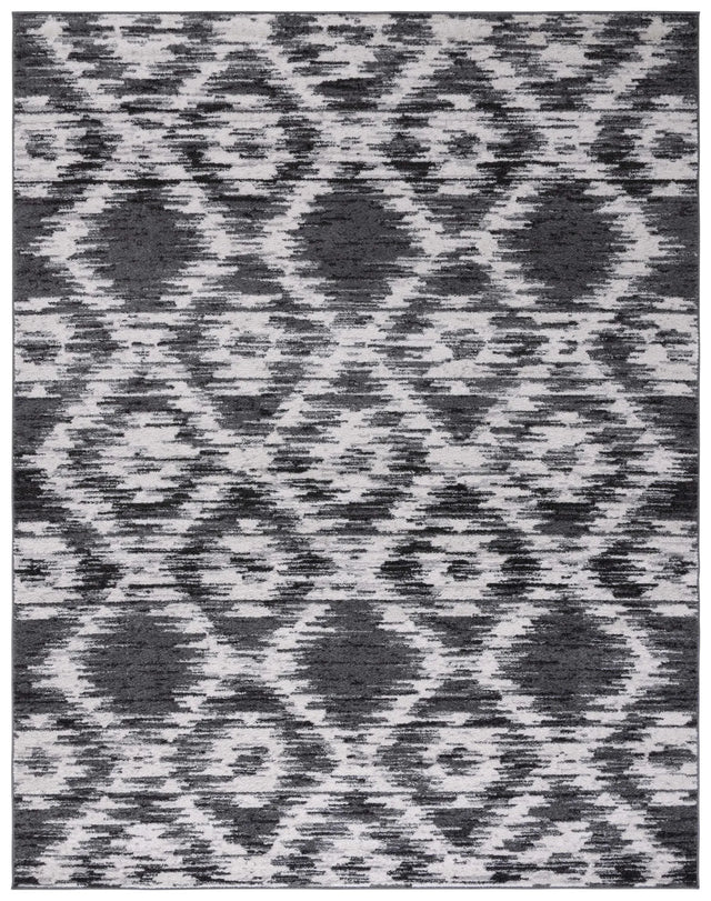 Safavieh Adirondack 10'-0" x 14'-0" Rug in Charcoal / Ivory