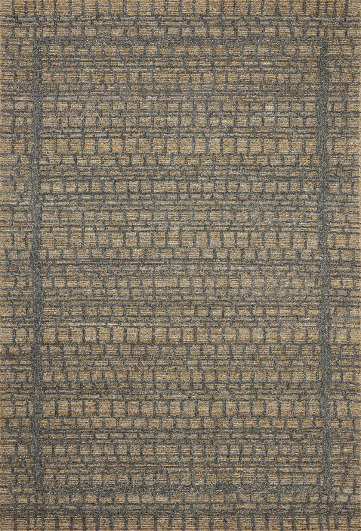 Loloi Elias Ela-05 Wheat/Charcoal Rug - main flat