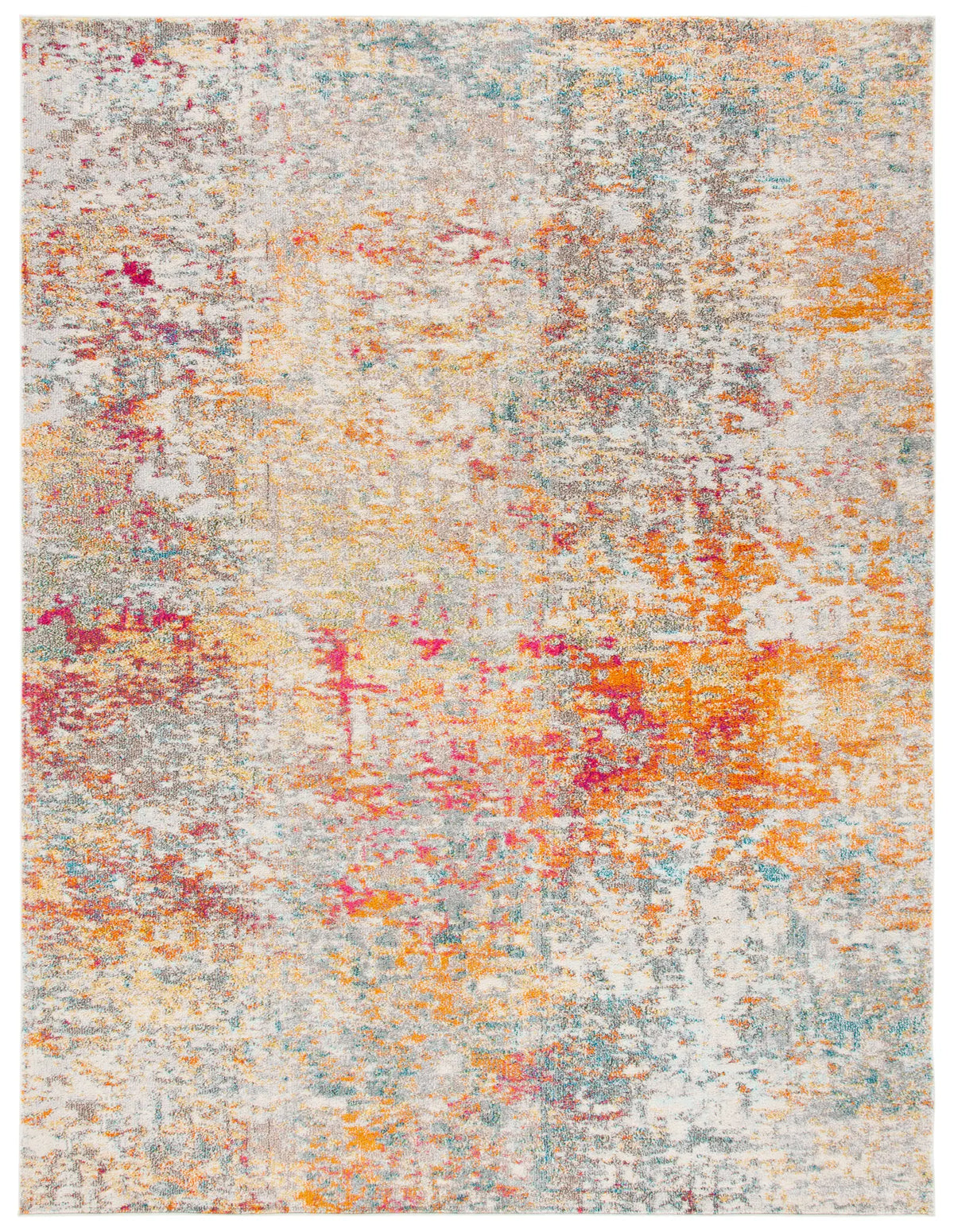Safavieh Madison 10'-0" x 14'-0" Rug in Grey / Turquoise