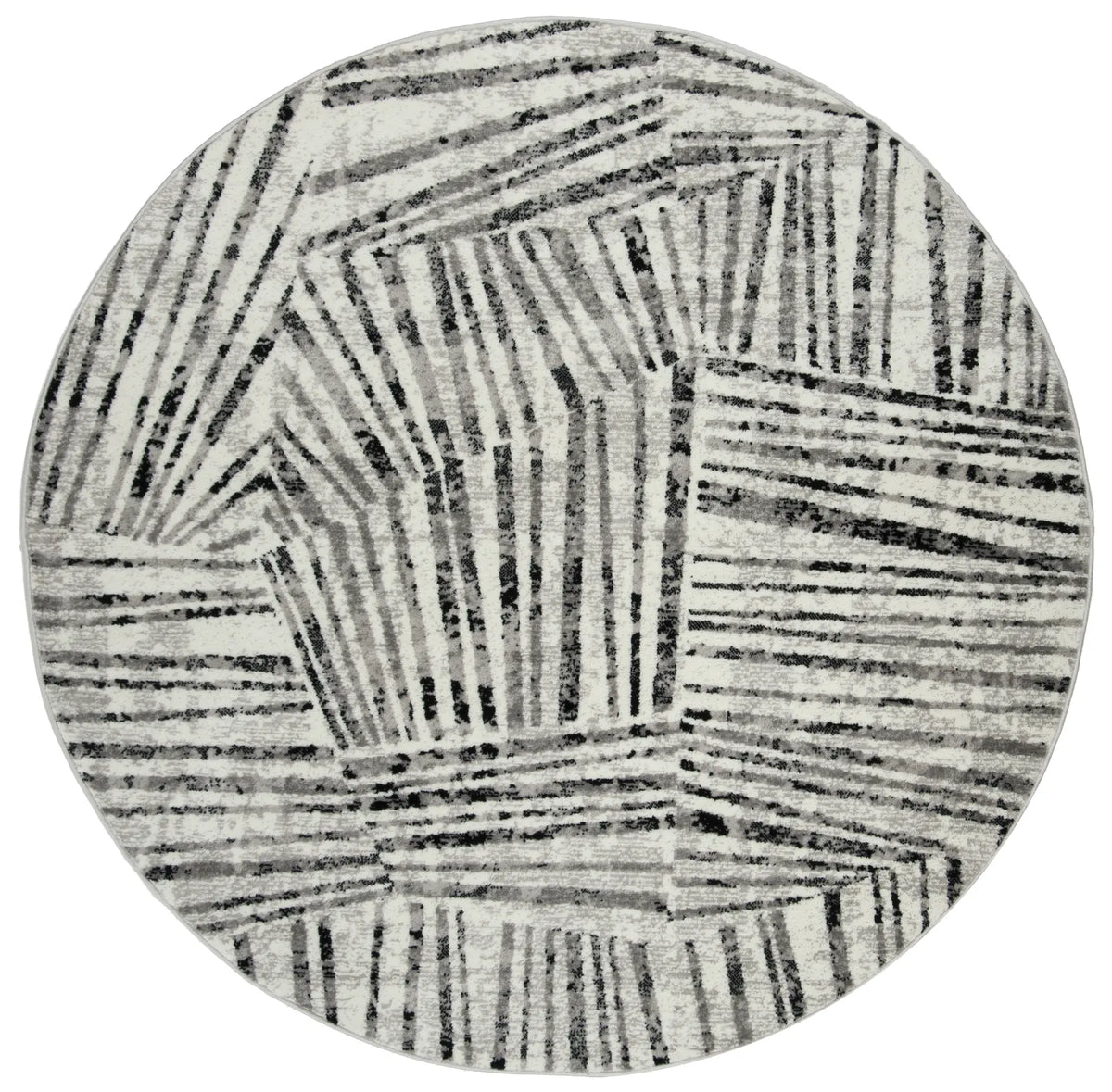 Safavieh Skyler 6'-7" x 6'-7" Rug in Grey / Ivory