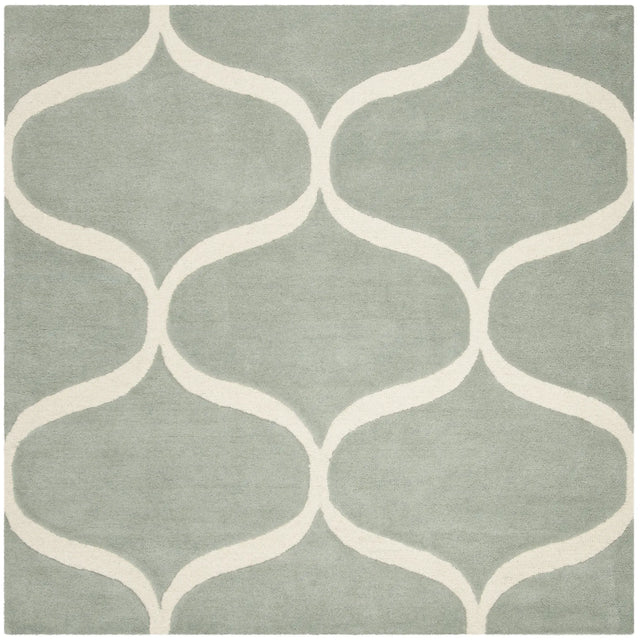 Safavieh Cambridge 6'-0" x 6'-0" Rug in Grey / Ivory